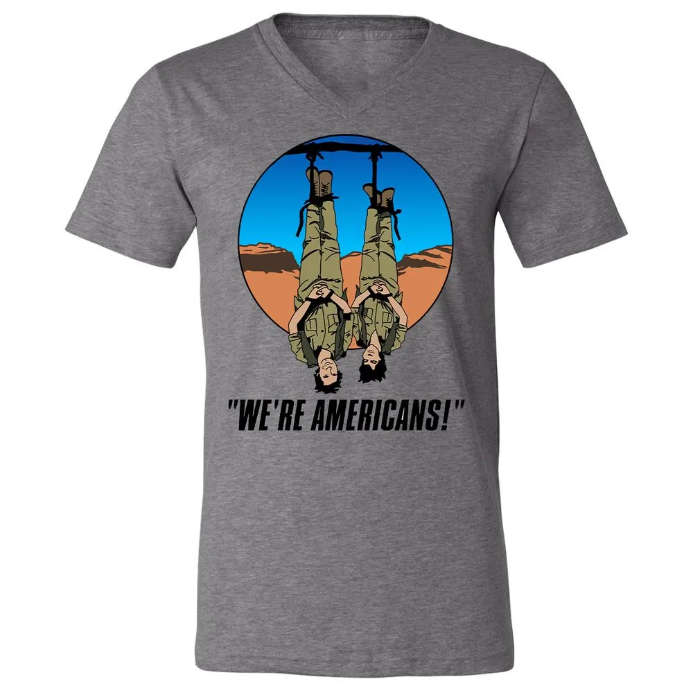 Unisex V-Neck T-Shirt - XPW1GD1X - Deep Heather - 13