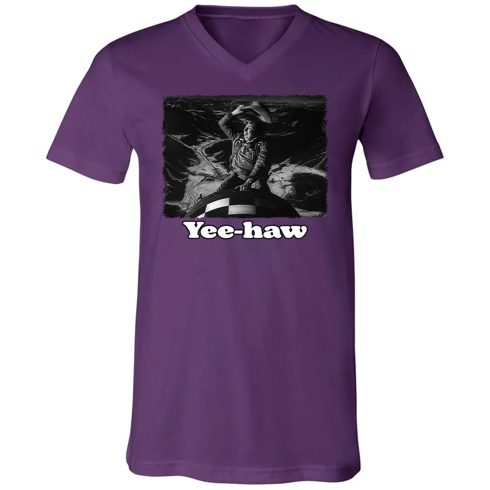 Unisex V-Neck T-Shirt - GTZPT6RW - Team Purple - 2