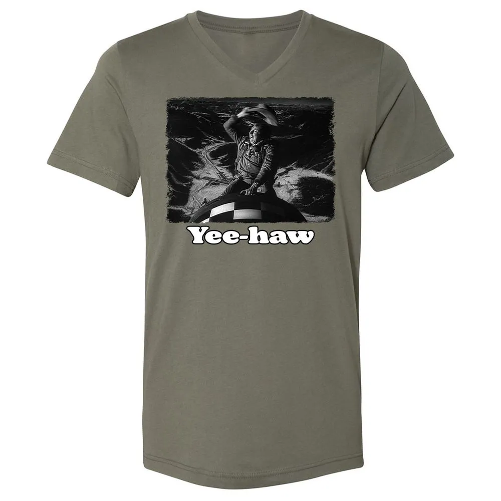 Unisex V-Neck T-Shirt - GTZPT6RW - Military Green - 10
