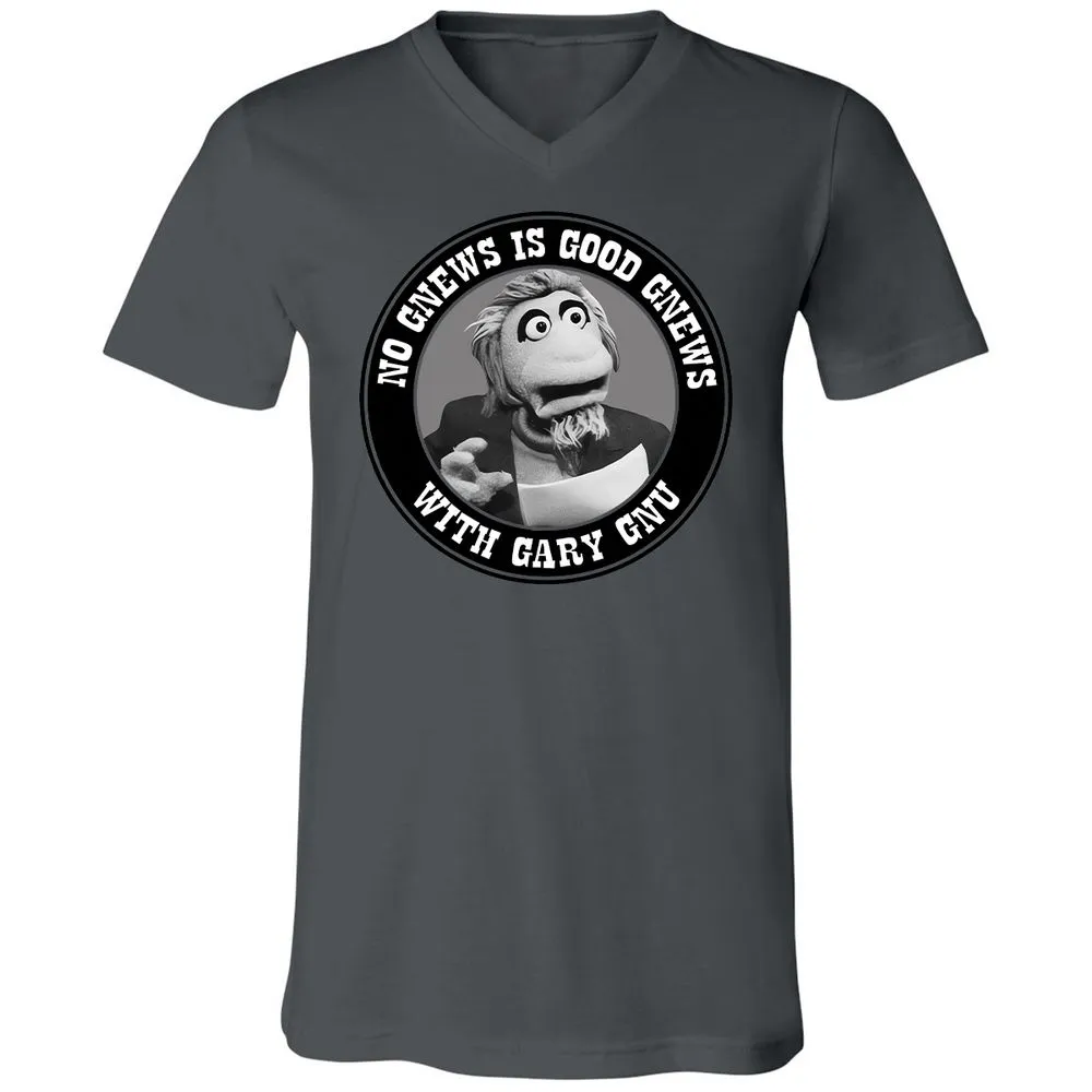 Unisex V-Neck T-Shirt - HRS8AT7S - Asphalt - 12