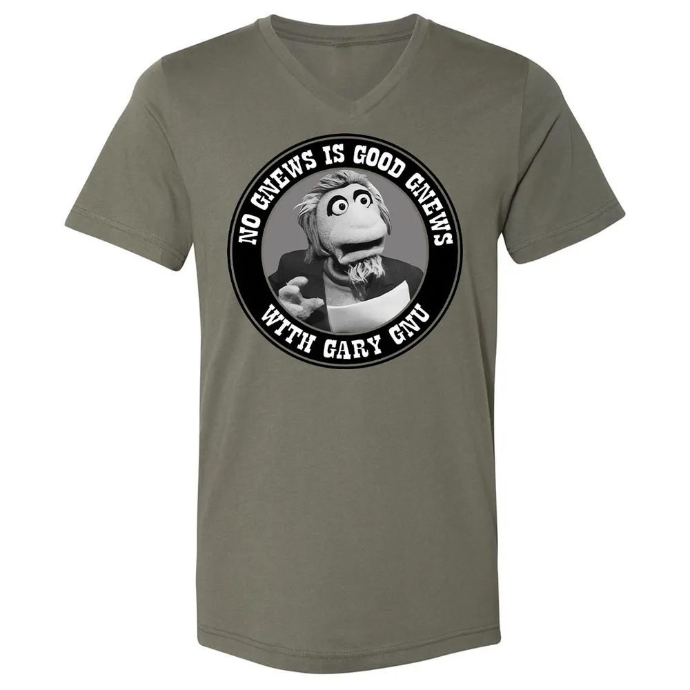 Unisex V-Neck T-Shirt - HRS8AT7S - Military Green - 10