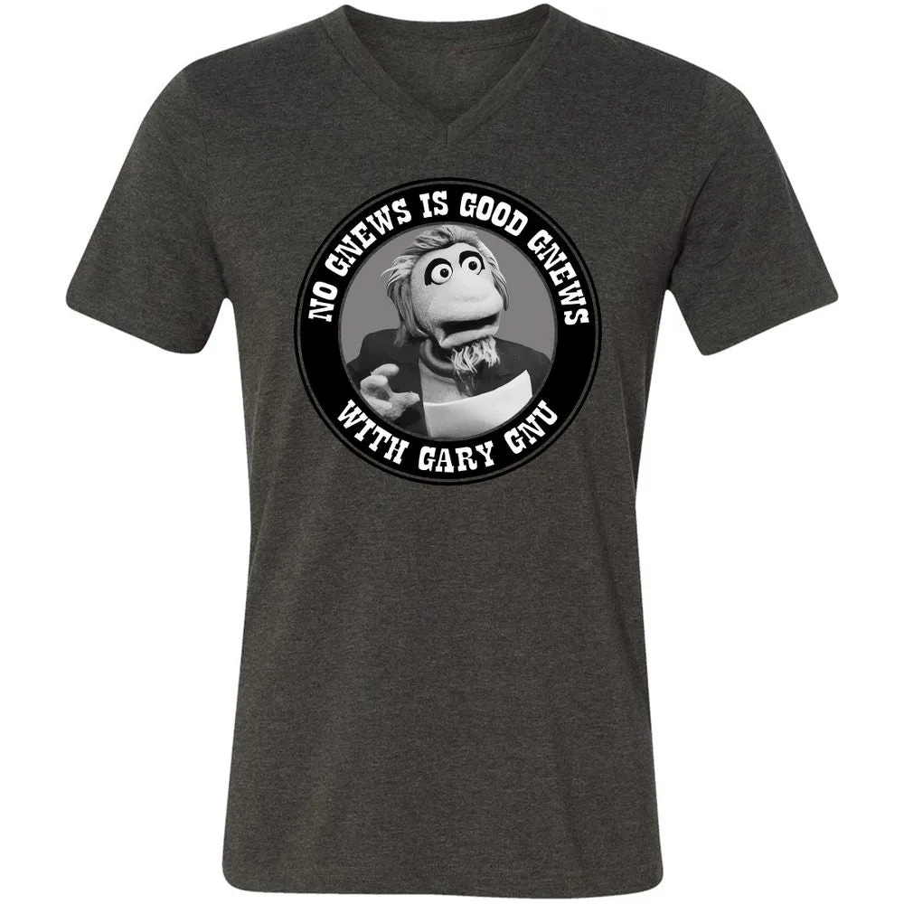 Unisex V-Neck T-Shirt - HRS8AT7S - Dark Grey Heather - 8