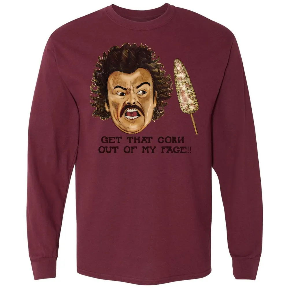 Long Sleeve T-Shirt - UU3RSUU9 - Maroon - 11