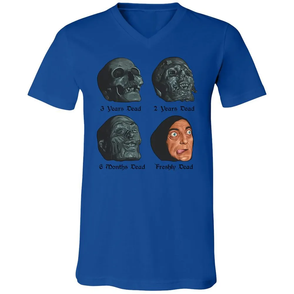 Unisex V-Neck T-Shirt - CAFY47VA - True Royal - 4