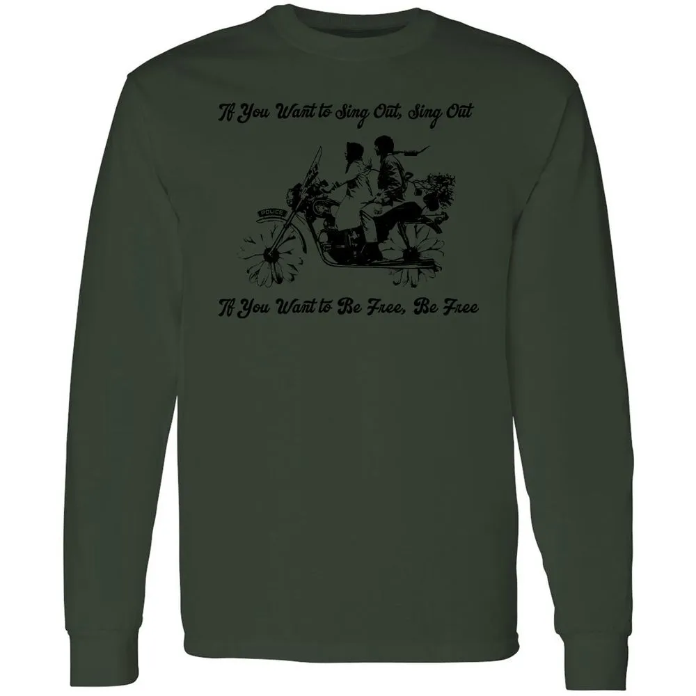 Long Sleeve T-Shirt - 8YCCHA9T - Forest Green - 8