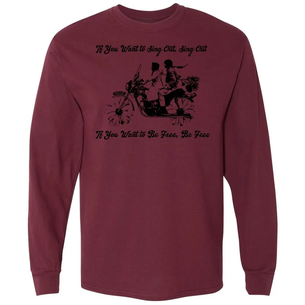 Long Sleeve T-Shirt - 8YCCHA9T - Maroon - 11