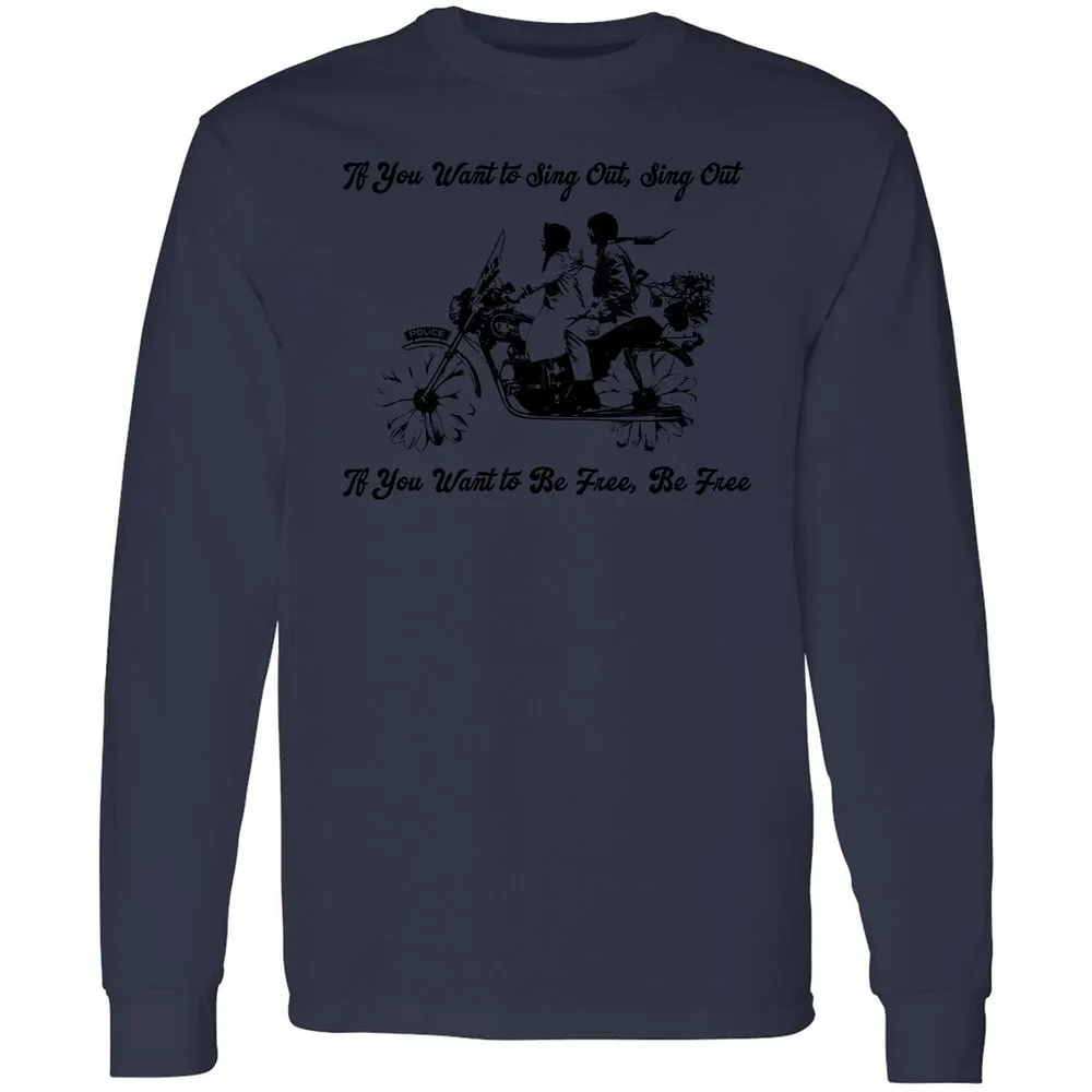 Long Sleeve T-Shirt - 8YCCHA9T - Navy - 12