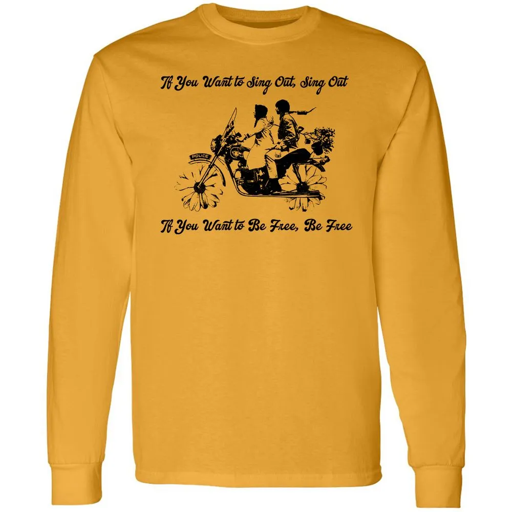 Long Sleeve T-Shirt - 8YCCHA9T - Gold - 9