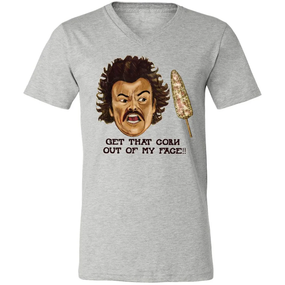 Unisex V-Neck T-Shirt - 6ZWCZHBY - Athletic Heather - 7