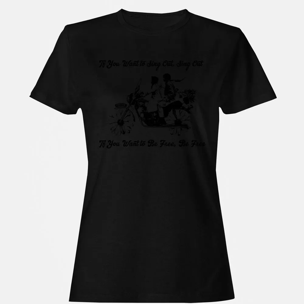 Women's T-Shirt - 827X2YW9 - Black - 16