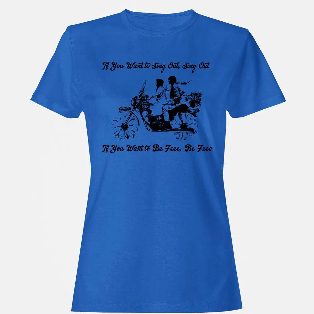 Women's T-Shirt - 827X2YW9 - Royal - 14