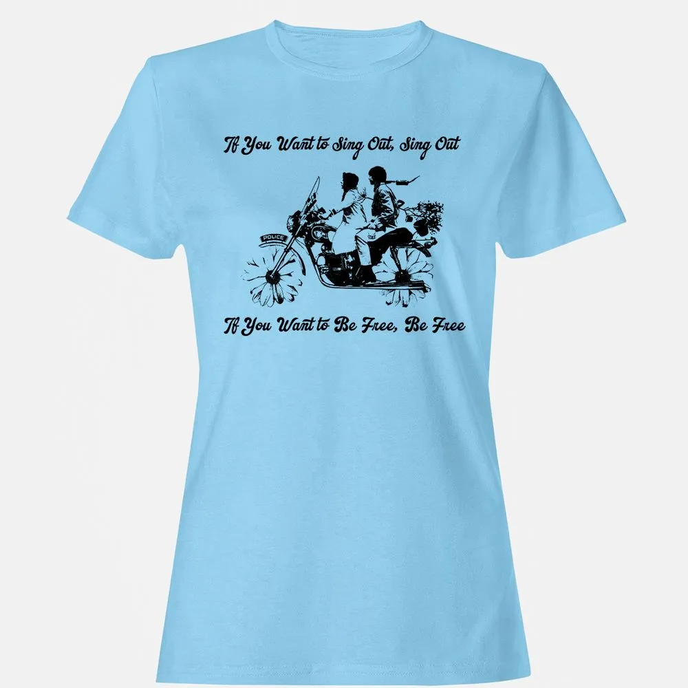 Women's T-Shirt - 827X2YW9 - Light Blue - 8