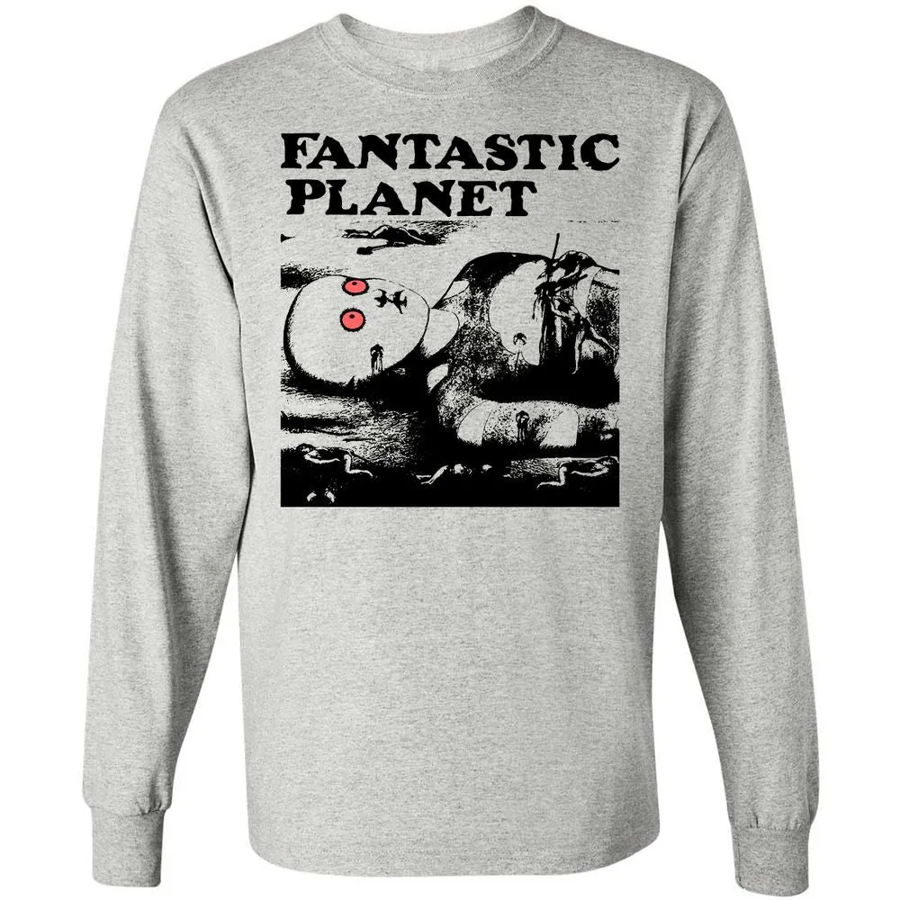 Long Sleeve T-Shirt - KSHKJLJY - Ash - 5