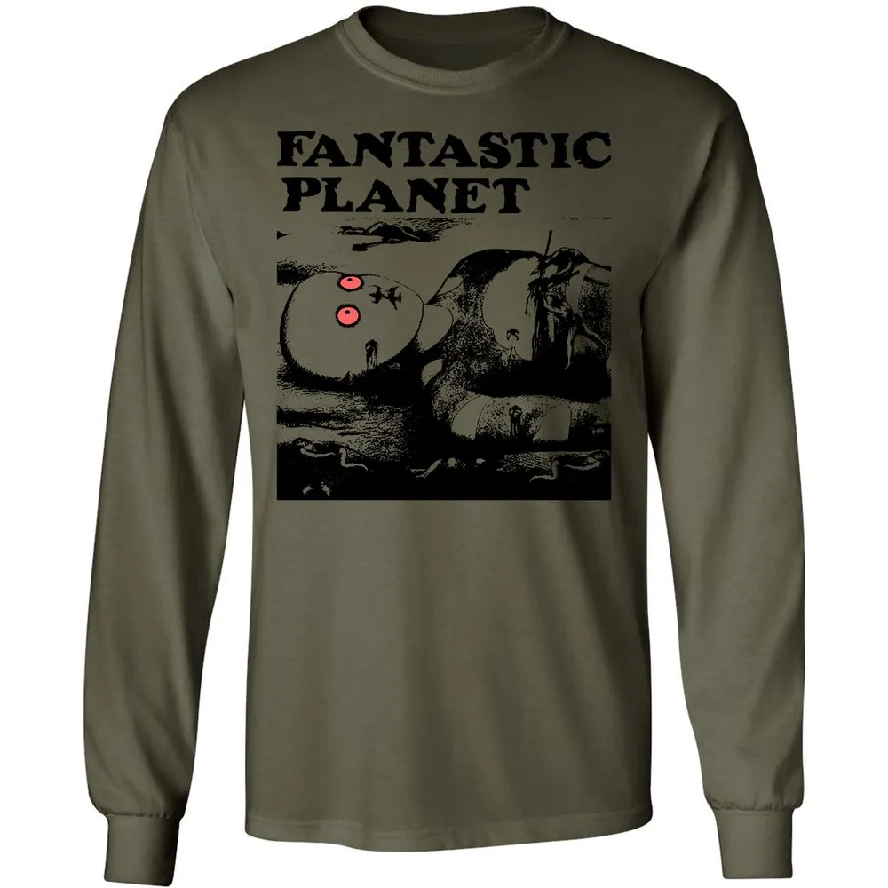 Long Sleeve T-Shirt - KSHKJLJY - Military Green - 7