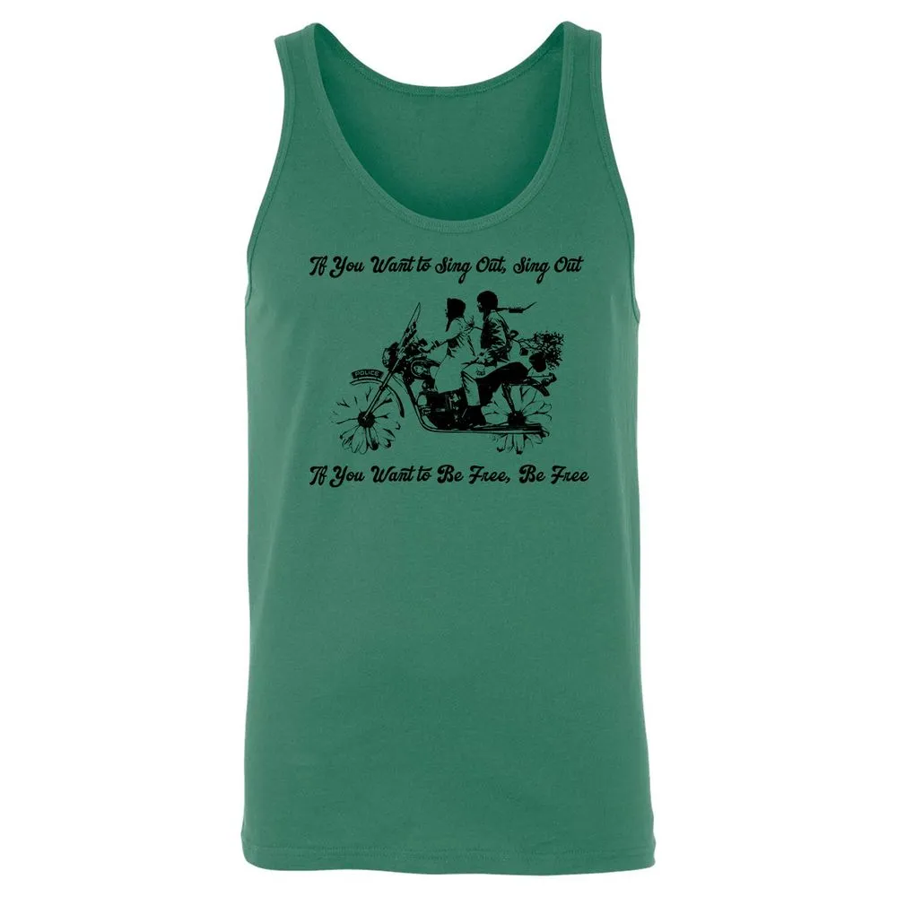 Unisex Jersey Tank - GE567YJN - Kelly - 9