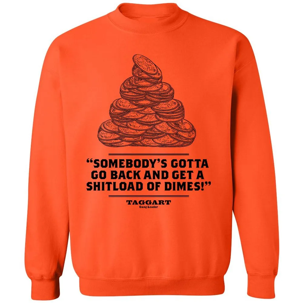 Classic Unisex Sweatshirt - L1U5TQYP - Orange - 10