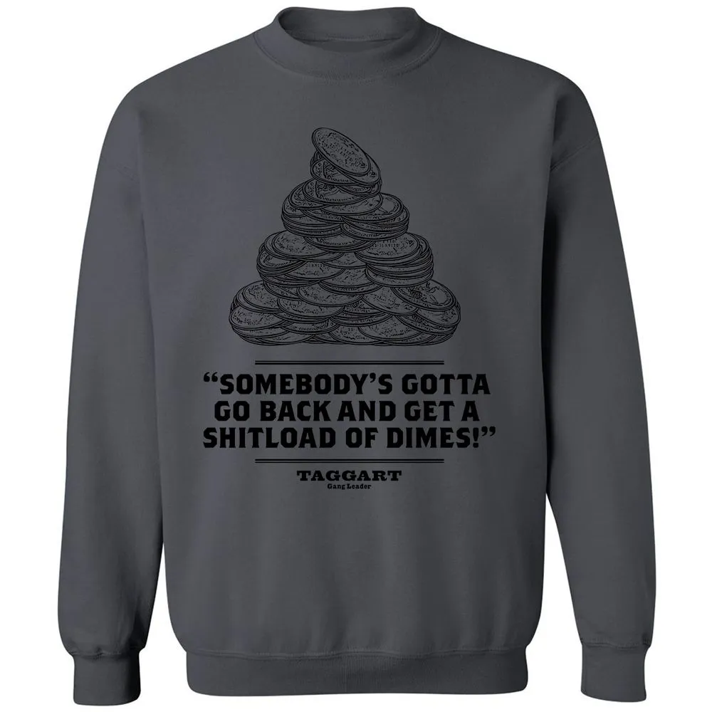 Classic Unisex Sweatshirt - L1U5TQYP - Charcoal - 7