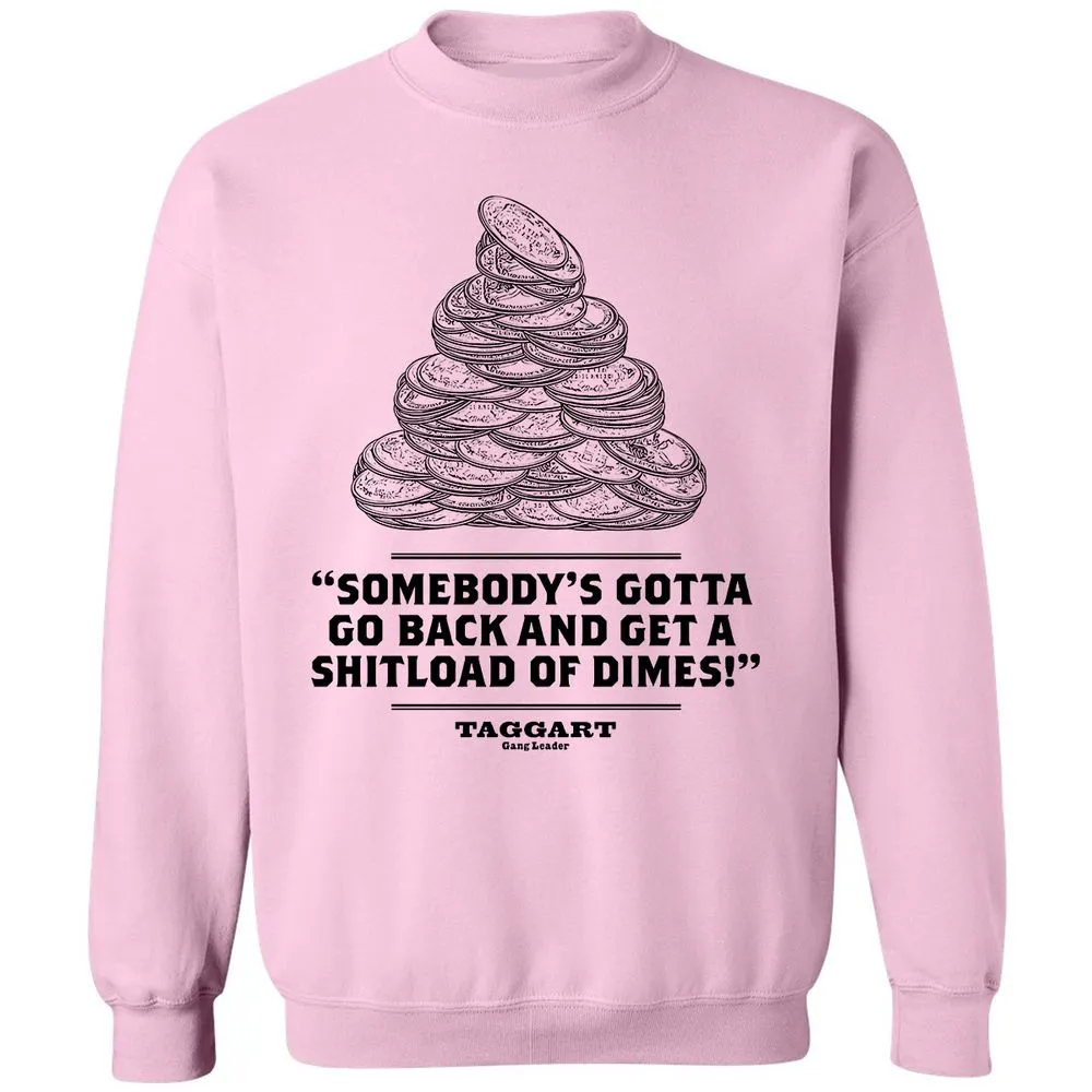 Classic Unisex Sweatshirt - L1U5TQYP - Light Pink - 3