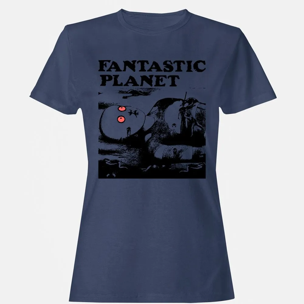 Women's T-Shirt - VVKEXRYW - Navy - 10