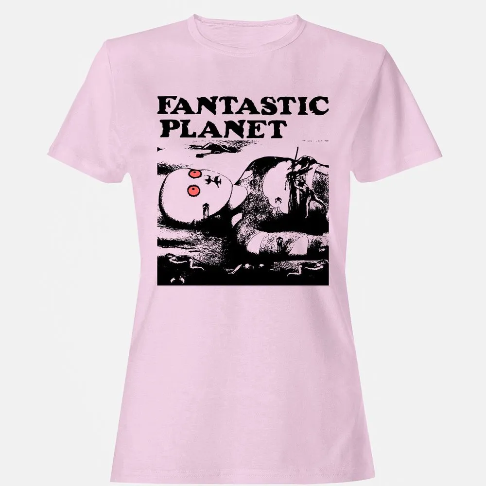 Women's T-Shirt - VVKEXRYW - Light Pink - 9