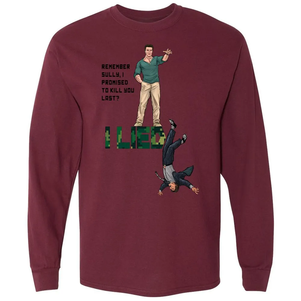 Long Sleeve T-Shirt - EUPC61RN - Maroon - 11