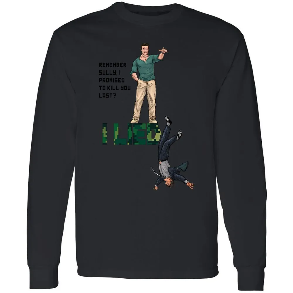 Long Sleeve T-Shirt - EUPC61RN - Black - 16