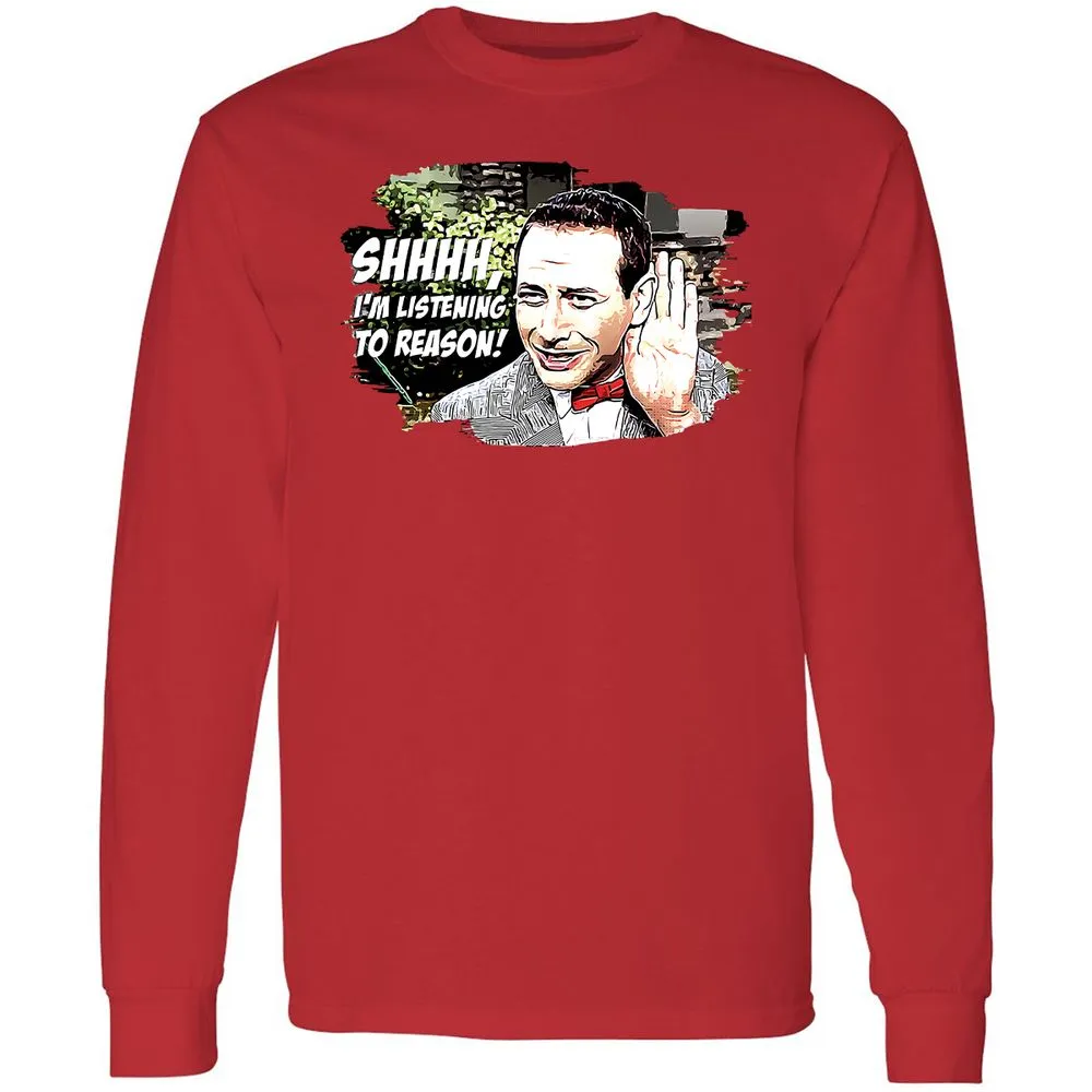 Long Sleeve T-Shirt - WZRJA4AE - Red - 14