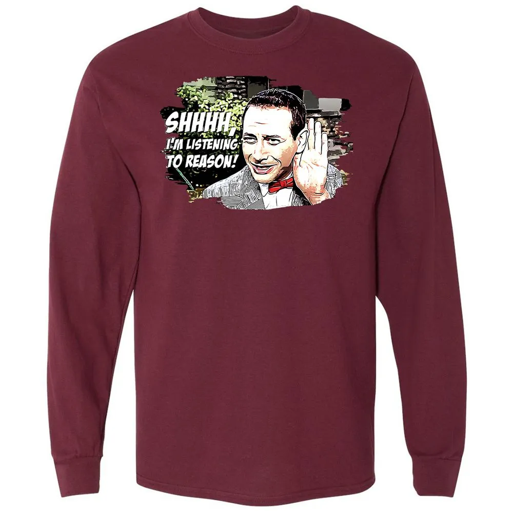 Long Sleeve T-Shirt - WZRJA4AE - Maroon - 11