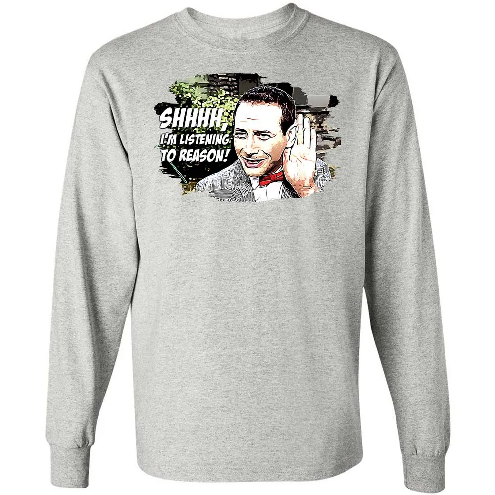 Long Sleeve T-Shirt - WZRJA4AE - Ash - 5