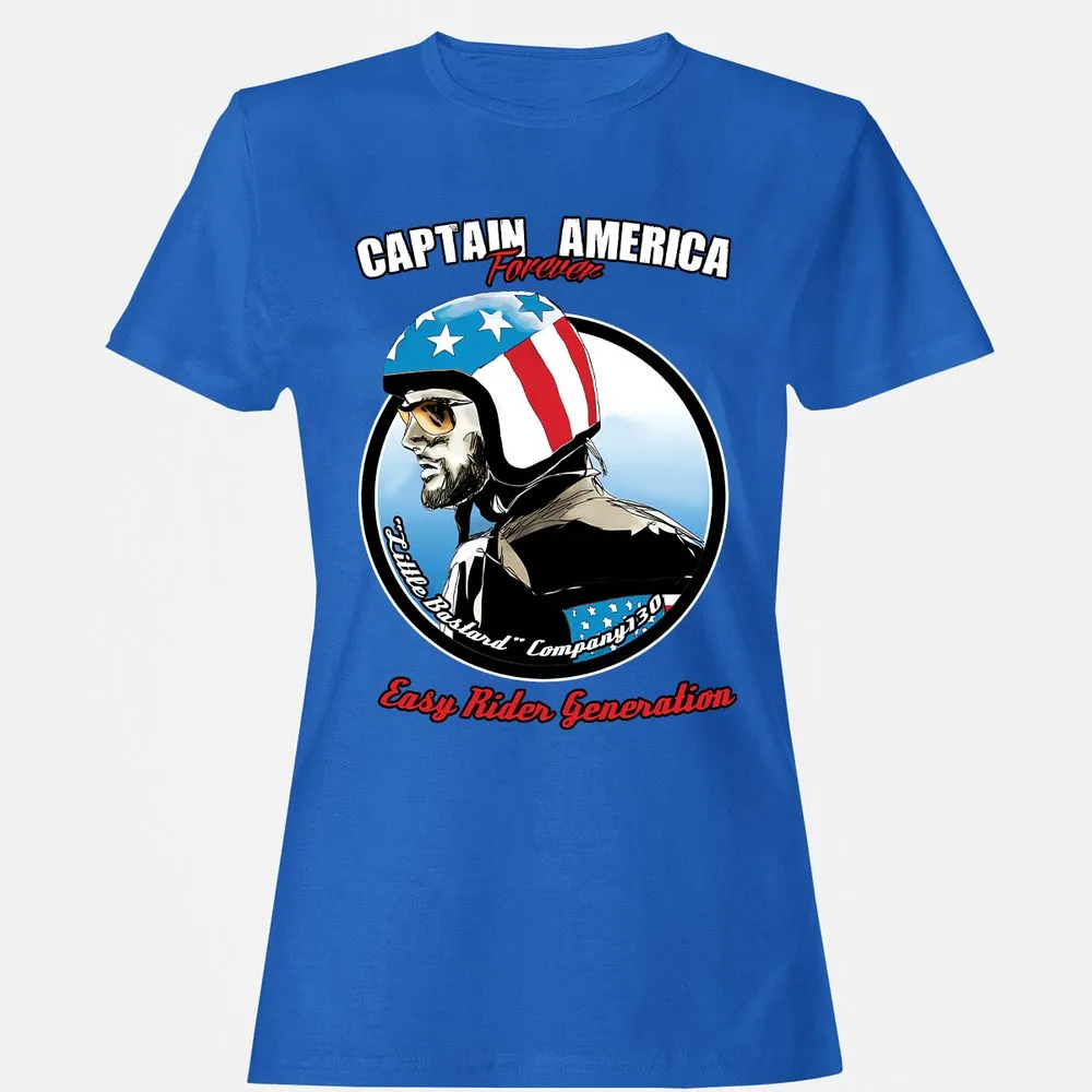 Women's T-Shirt - Q1HSZAEE - Royal - 14