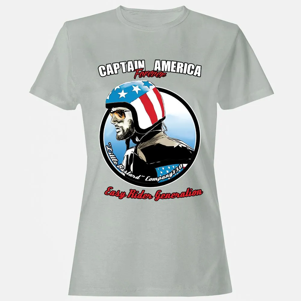 Women's T-Shirt - Q1HSZAEE - Ash - 2