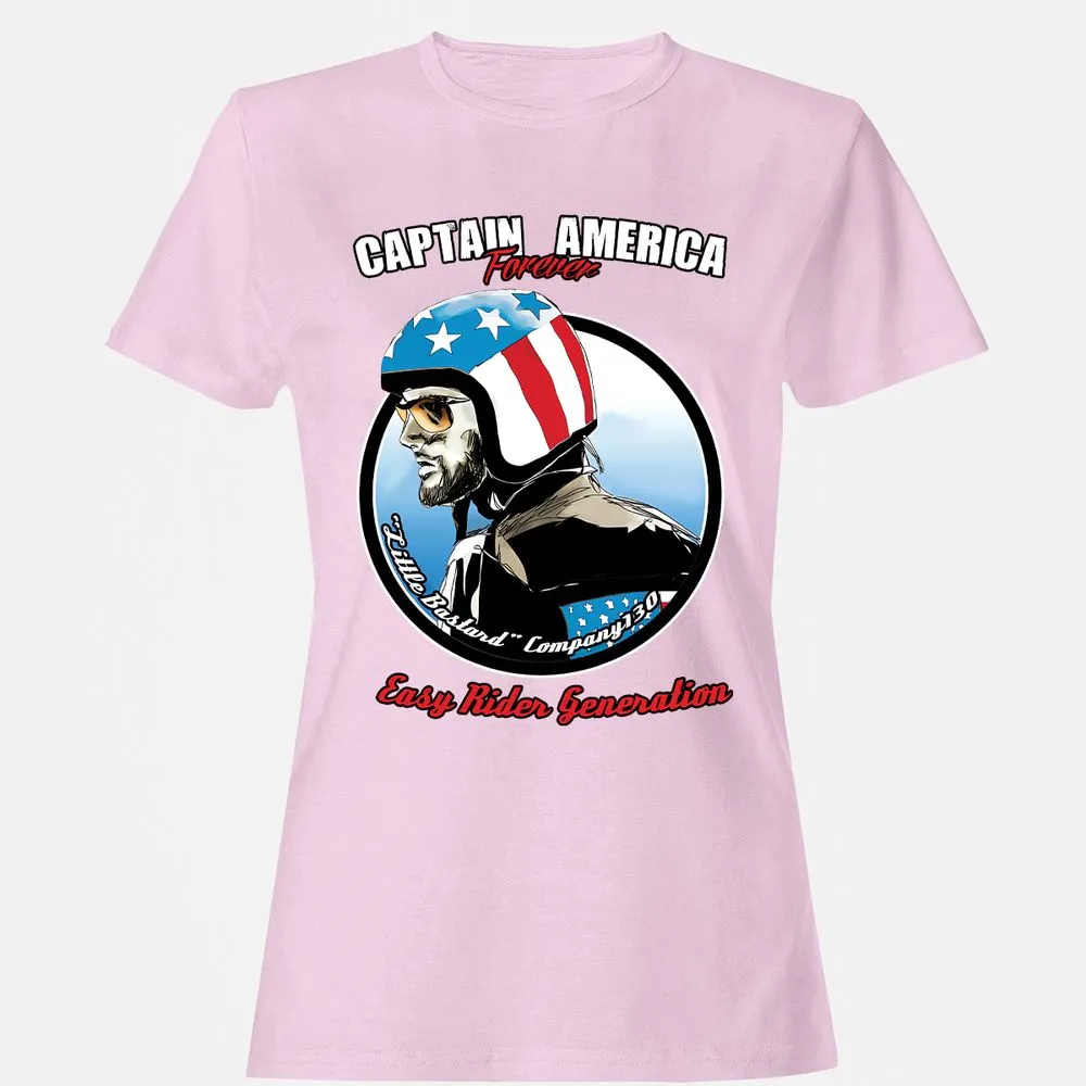 Women's T-Shirt - Q1HSZAEE - Light Pink - 9