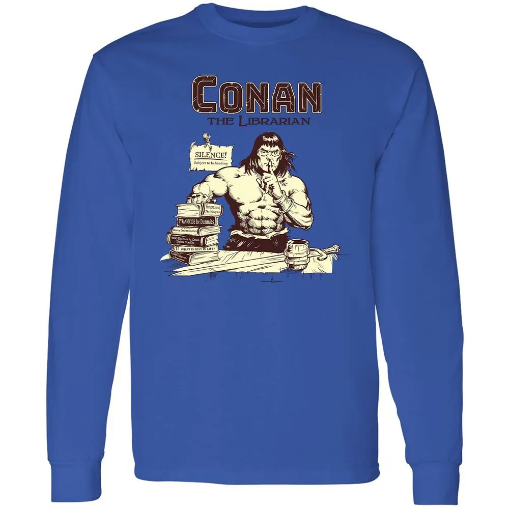 Long Sleeve T-Shirt - 4THUSR1L - Royal - 4