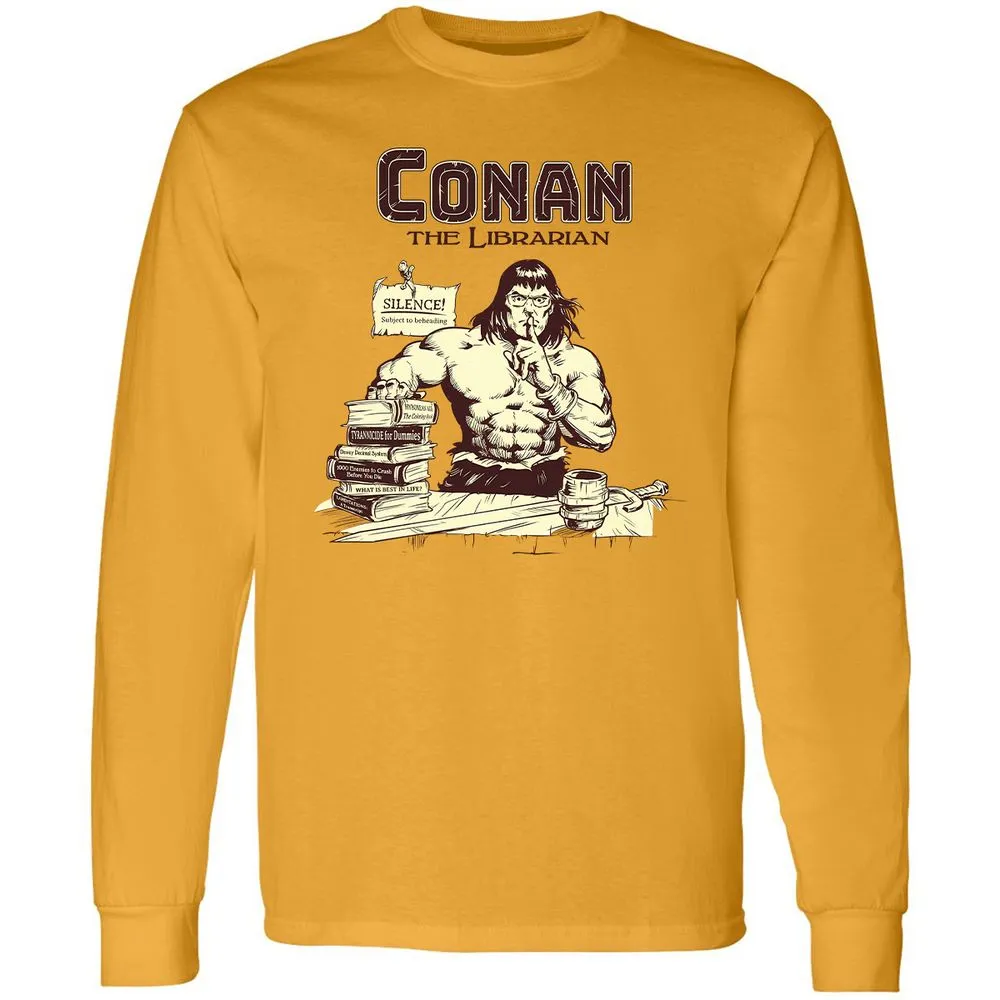 Long Sleeve T-Shirt - 4THUSR1L - Gold - 9