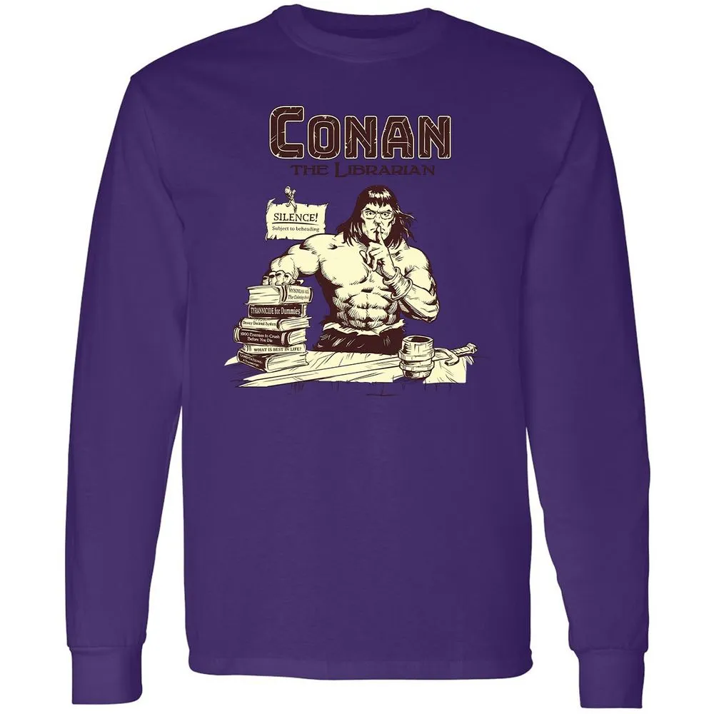 Long Sleeve T-Shirt - 4THUSR1L - Purple - 13