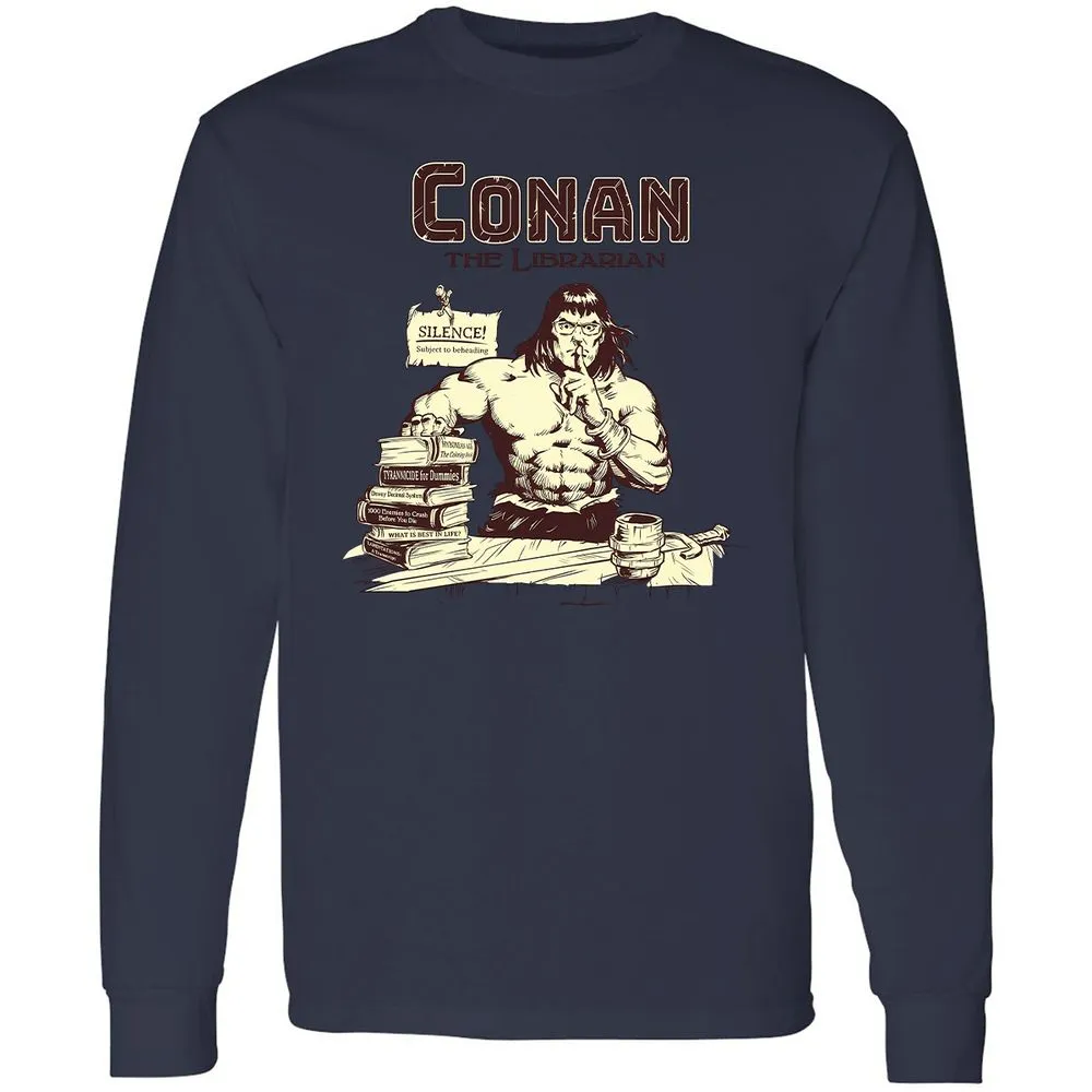 Long Sleeve T-Shirt - 4THUSR1L - Navy - 12