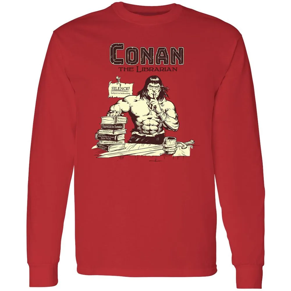 Long Sleeve T-Shirt - 4THUSR1L - Red - 14