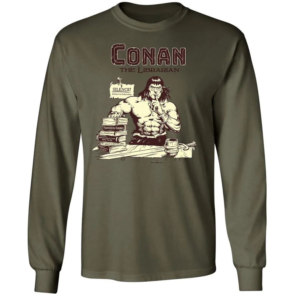 Long Sleeve T-Shirt - 4THUSR1L - Military Green - 7