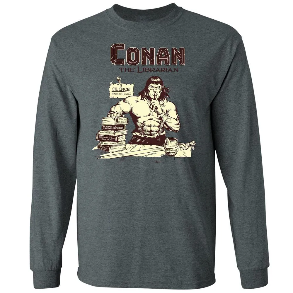 Long Sleeve T-Shirt - 4THUSR1L - Dark Heather - 15