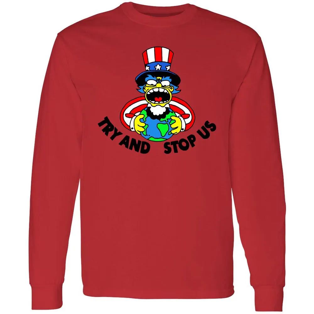 Long Sleeve T-Shirt - 6FXG2UZN - Red - 14