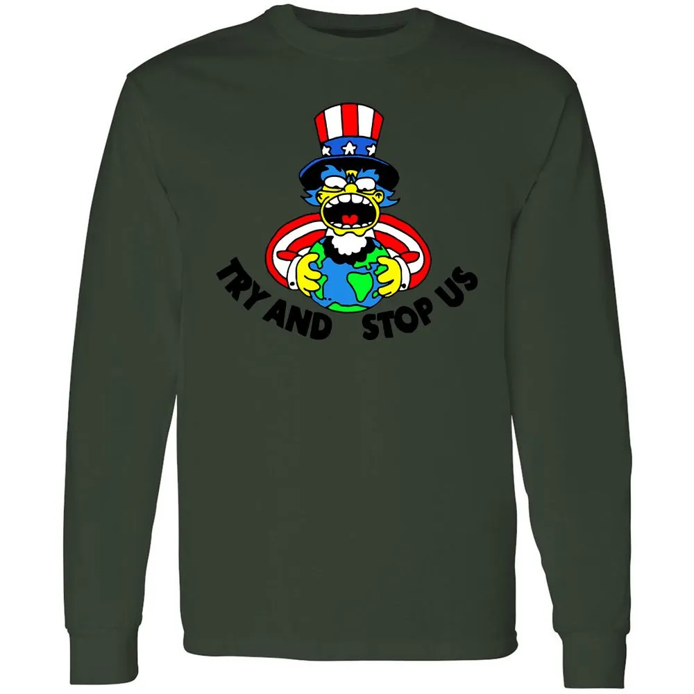 Long Sleeve T-Shirt - 6FXG2UZN - Forest Green - 8