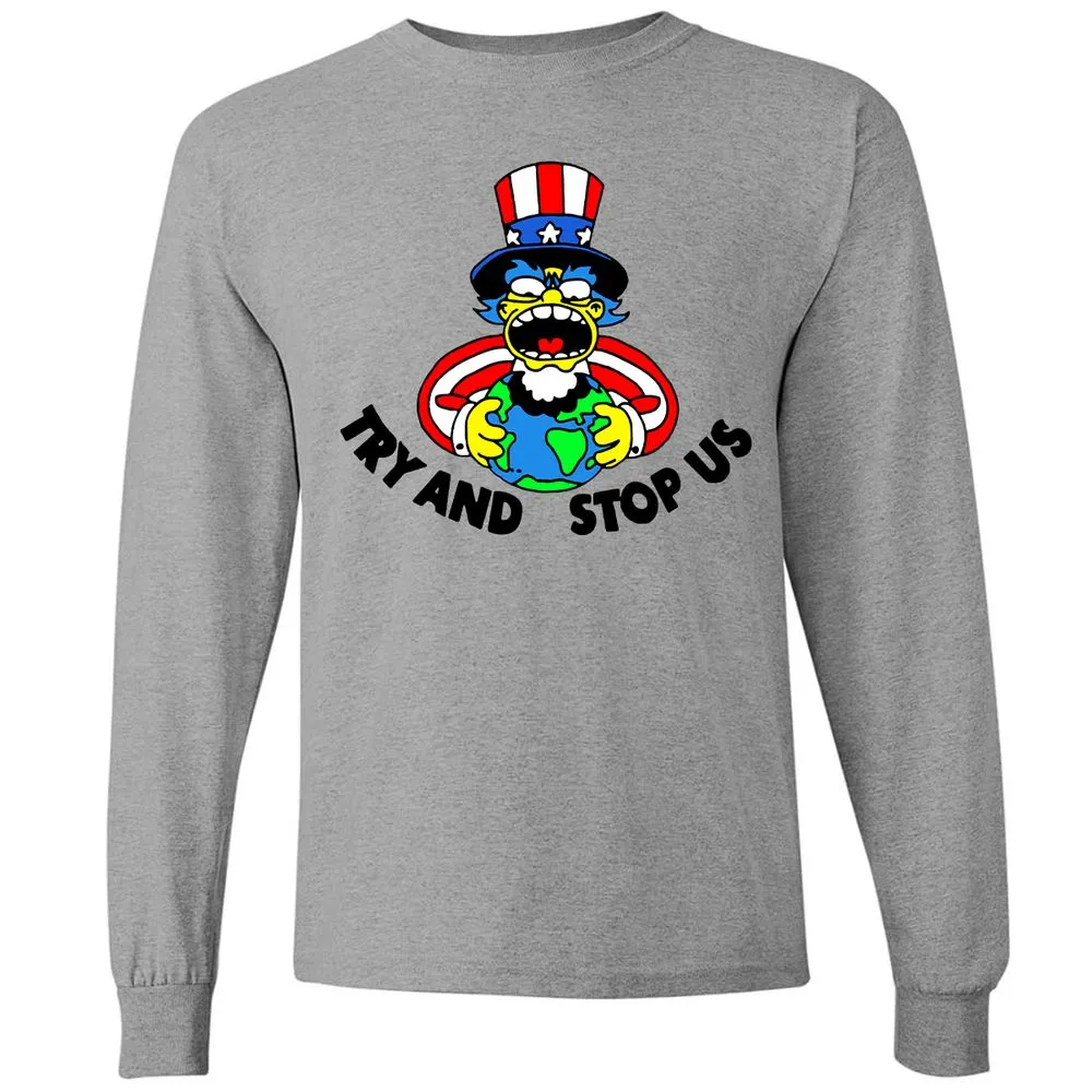 Long Sleeve T-Shirt - 6FXG2UZN - Graphite Heather - 6