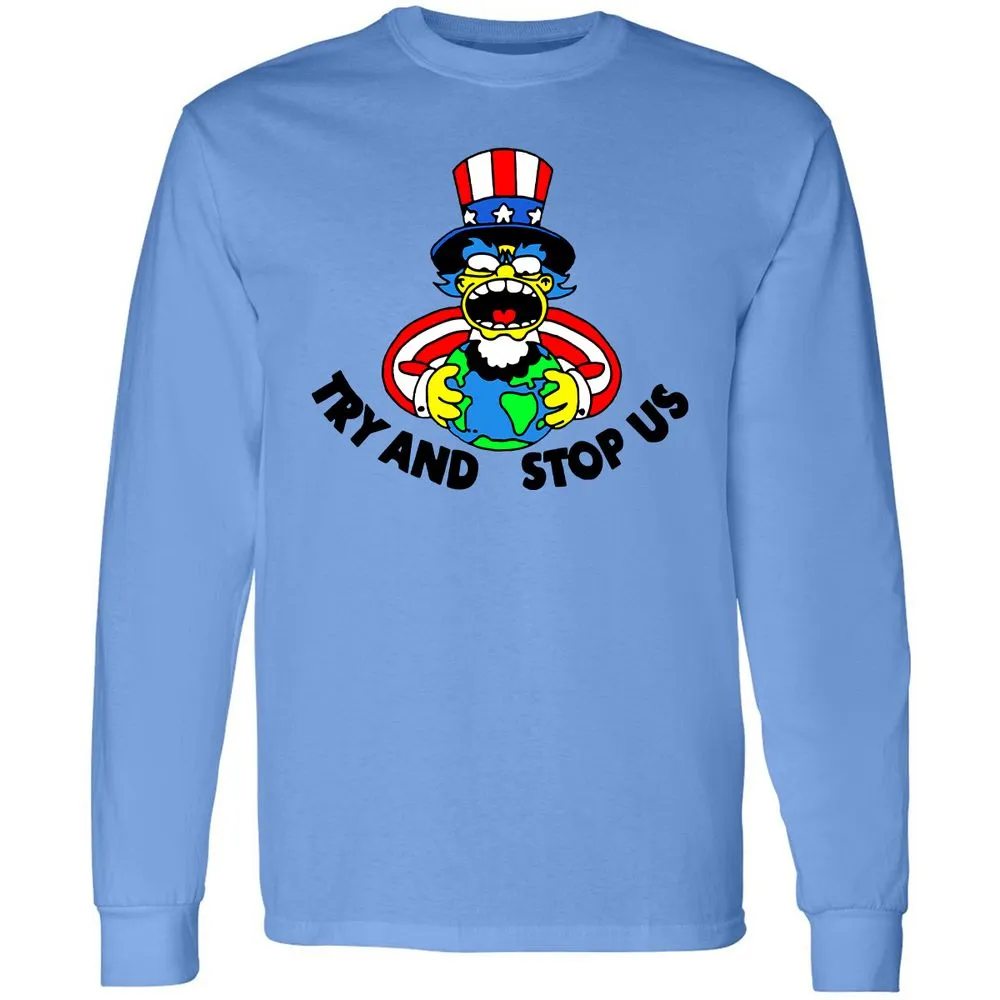 Long Sleeve T-Shirt - 6FXG2UZN - Carolina Blue - 2