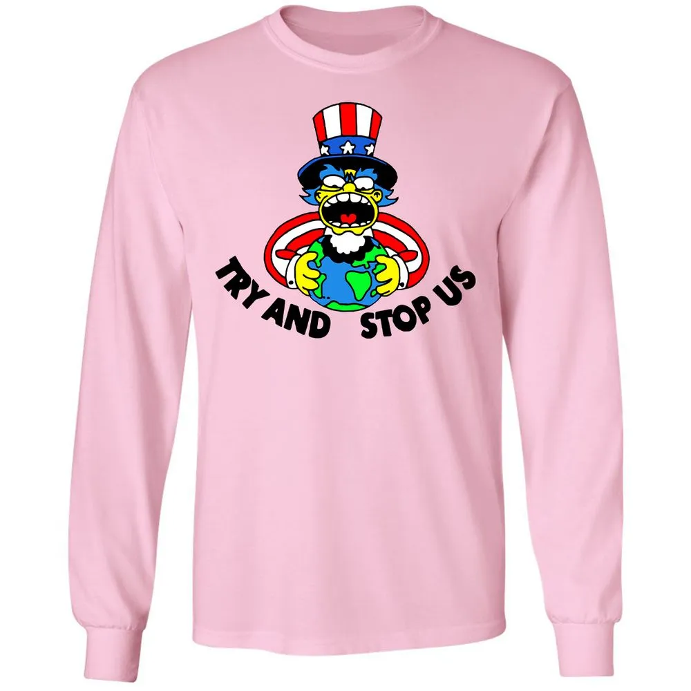 Long Sleeve T-Shirt - 6FXG2UZN - Light Pink - 3