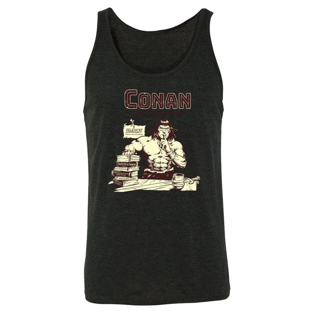 Unisex Jersey Tank - A61D9G3K - Charcoal Black Triblend - 5