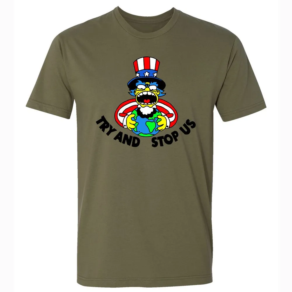 Premium Unisex T-Shirt - 51N1J9YV - Military Green - 5