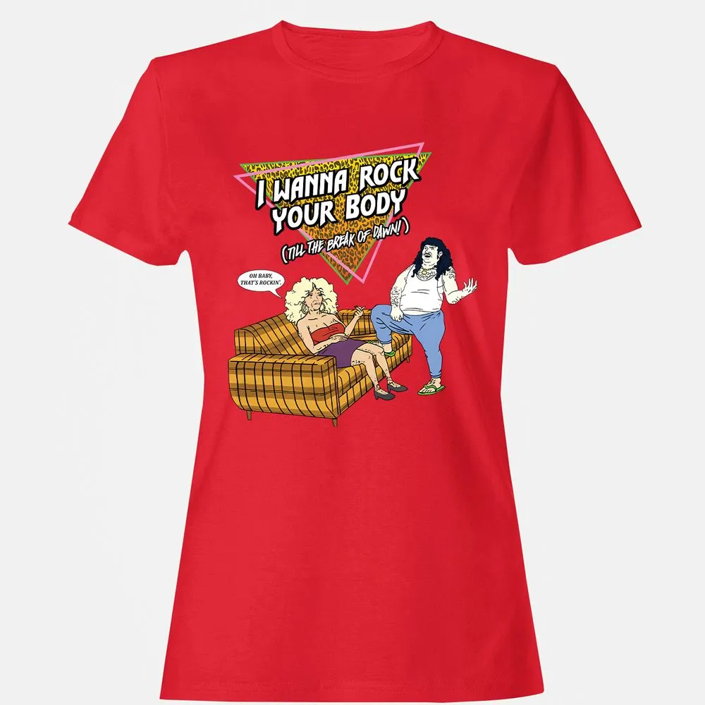 Women's T-Shirt - UDZW7JYS - Red - 13