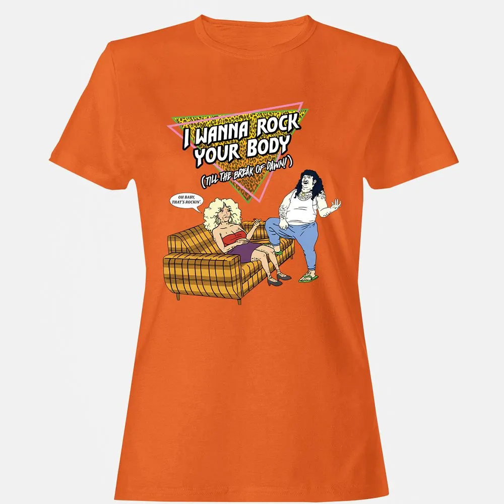 Women's T-Shirt - UDZW7JYS - Orange - 11