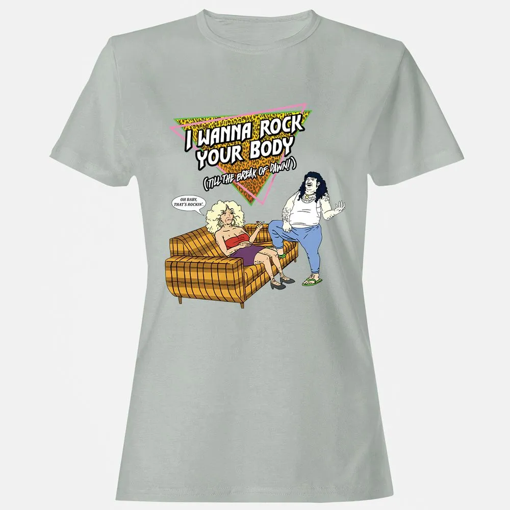 Women's T-Shirt - UDZW7JYS - Ash - 2