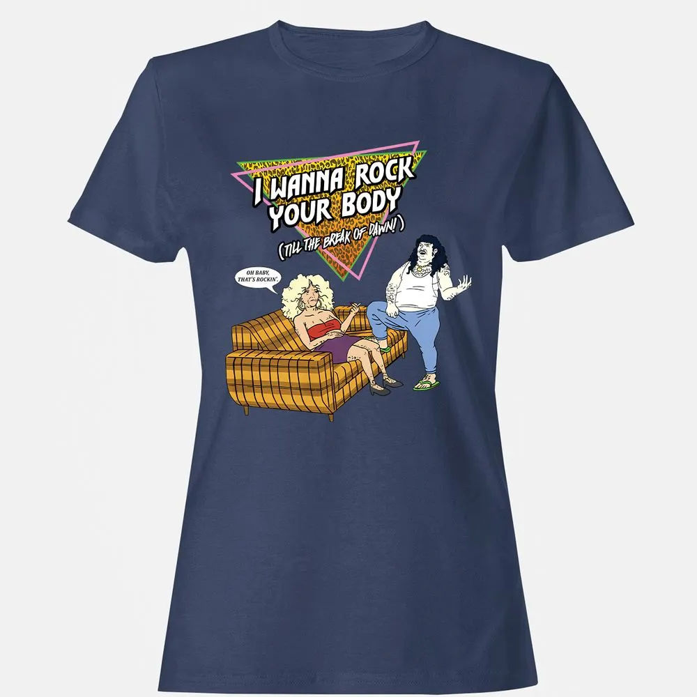 Women's T-Shirt - UDZW7JYS - Navy - 10